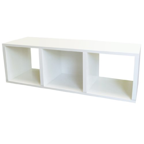 Way Basics Eco-Friendly Storage Bench, White