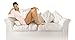 HoMedics OT-4P Therapy Four Position Support Pillow with Velour Cover