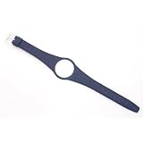Blue Leather Watch Strap by Tech Swiss