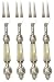 Decorative Shrimp Fork with Mother of Pearl Handle Set of Four