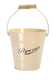Cream Enamel Popcorn Bucket  from The Contemporary Home