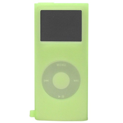 i-カスタム シリコンfor 2nd ipod nano(緑)