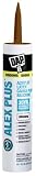 Dap 18120 Brown Acrylic Latex Caulk With Silicone 10.1-Ounce