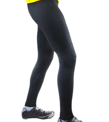 Men's Unpadded Spandex Tights Black Large On Sale