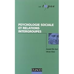 Psychologie sociale et relations intergroupes