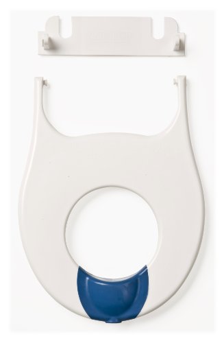 Mommys Helper Flip N Flush Potty Seat for Standard Toilets, White/Blue