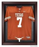 Texas Longhorns Mahogany Framed Logo Jersey Display Case