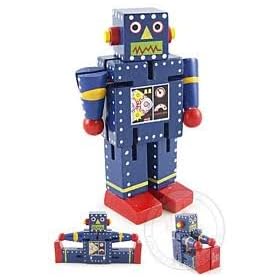  Robot X-7-bending Shaping Rotate Wooden Toy