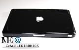 IVEA BLACK Crystal Clip on See Thru Hard Case Cover for New Macbook Pro 15 15.4 Inch Aluminum Unibody