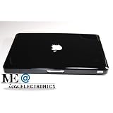 IVEA BLACK Crystal Clip on See Thru Hard Case Cover for New Macbook Pro 15