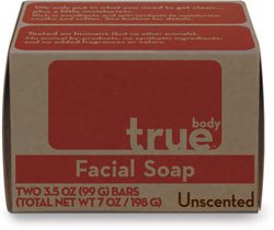 Bar Soap Facial Unscented (2 Bars) 3.50 Ounces