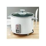 AROMA RICE COOKER 7 CUP POT STYLE RED