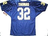 Anthony Thomas Michigan Wolverines Autographed Wilson Authentic Jersey with A-Train and Go Blue
