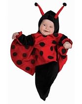 Rubies Costume Co. Deluxe Baby Bunting, Lady Bug Costume, 1 to 9 Months