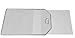 Clear Vinyl Luggage Tags with Loops & Name Cards - Set of 10