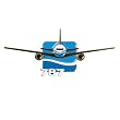 787 Dreamliner Head On Magnet
