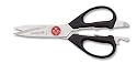 Mundial BP666 Red Dot 8 1/2" Take-A-Part Kitchen/Utility Shears