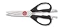Mundial BP666 Red Dot 8 1/2" Take-A-Part Kitchen/Utility Shears