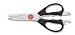 Mundial BP666 Red Dot 8 1/2" Take-A-Part Kitchen/Utility Shears