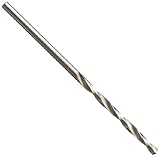 Cleveland 2020 Style High Speed Steel Jobbers Drill Bit, Uncoated (Bright), Round Shank, 118 Degree Conventional Point, 1/16" (Pack of 10)