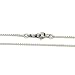 925Lounge シルバー925 ボールチェーンネックレス 太さ1.2mm45cm 【001bc12045】