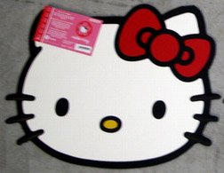 Hello Kitty FACE Sanrio Car Truck SUV Floor Utility Mat