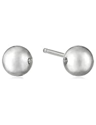 10k White Gold 4mm Ball Studs