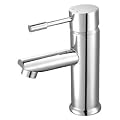 LUXURY LEVER BASIN MIXER MONOBLOC SINK TAP PUSH WASTE