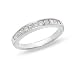1/2 CT Princess Cut Diamond Wedding Band 14K White Gold (I1-I2 Clarity) In Size 7 (Available In Sizes 5 - 10)