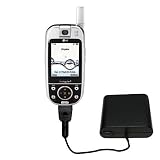 Emergency AA Battery Charge Extender for the LG CU320 - Gomadic Brand w/ TipExchange Technology