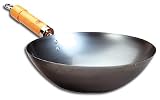 Joyce Chen Pro Chef 10-Inch Carbon Steel Wok - Unseasoned