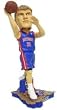 Detroit Pistons Darko Milicic Road Jersey Action Pose Forever Collectibles Bobble Head - Basketball Sports Merchandise