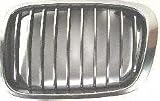 99-00 BMW 323I 323-i GRILLE LH (DRIVER SIDE), Sedan, Chrome (1999 99 2000 00) B220 51138208489