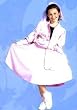 CHILD Nifty 50s Pink Satin Costume Jacket (Jacket only)