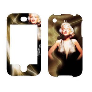 Fits Apple iphone Cell Phone Snap on Protector Faceplate Cover Housing Hard Case - Marilyn Monroe 008