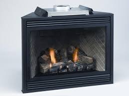 Empire DVZ-36-BL Matte Black Arched Fireplace Frame - For 36 Inch Tahoe Premium Direct Vent, Tahoe