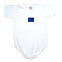 Baby Bodysuit White " Alaska Flag Transfer " State