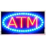 E Onsale ATM LED Neon Light Open Sign With Animation On/off and Power On/Off two Switchs for Business ATM L86
