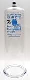 Dr. Joel Kaplans Penis Enlarger Pump Replacement Cylinder 9" x 3.25" Erection Aid
