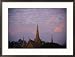 Royal Palace Rooftop at Dawn, Phnom Penh, Cambodia Collections Framed Photographic Poster Print by Steve Raymer, 29x21