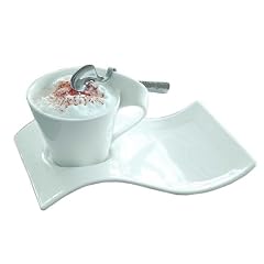 Villeroy & Boch 10-2484-8708 NewWave Caff� Cappuccinoset 3-tlg mit L�ffel