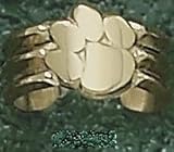 Anderson Jewelry Clemson Tigers Gold Paw Toe Ring