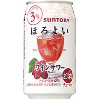 サントリー ほろよい　ワインサワー　350ml×1ケース（24本）
