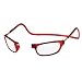 CliC Adjustable Front Connect Reader, 1.50 Strength, Red Frame