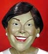 First Lady Laura Bush Soft Vinyl Mask - Great Halloween Party Mask!