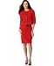 Tahari by ASL Big-Button Skirt Suit
