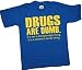 MOTIV - Straight Edge - Drugs Are Dumb - Blue T-shirt