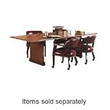 Traditional Conference Table Plinth Base Components, 29h, Walnut, Pair (BSX8896BW) Category: Conference Room Table Bases