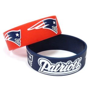 New England Patriots Two Pack Team Color Bracelets
