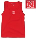 NCAA Nebraska Cornhuskers Collegiate Debut Dark Red Ladies Tank Top